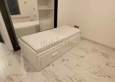 IKEA brimness Day bed with 2 storage drawers underneath and with 2 IKEA mattresses is available in e