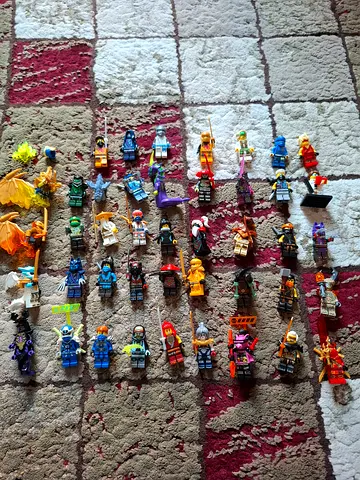 Lego ninjago minifigures