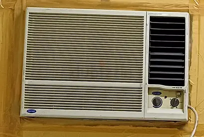 Used Carrier Window Air Conditioner - Good Working Condition