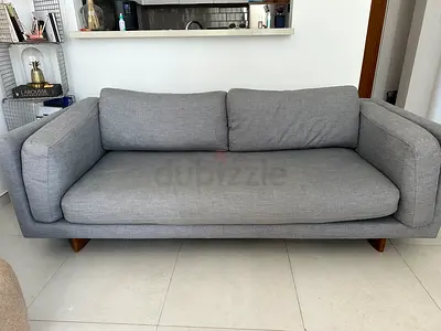 Sofa grey west elm