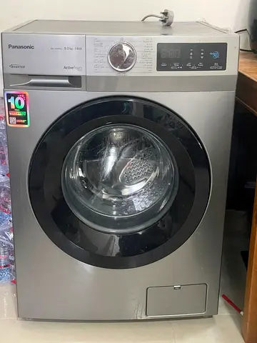 Panasonic 9 kg  Front Load Washing Machine 9kg - Silver, Good Working Condition