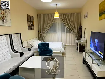 Special offer: Furnished studio apartment per month, including bills and parking, Ajman One