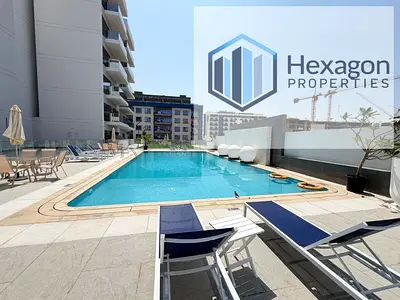 Spacious 1BR with Balcony | 2 Bath | Pool & Gym | Warsan 4