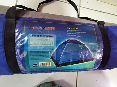 Ranger 4 Person Dome Camping Tent - Used, Complete with Carry Bag
