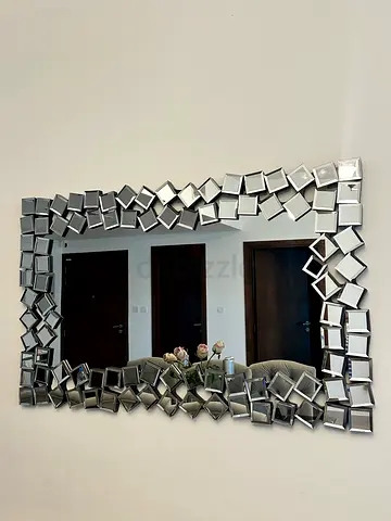 Urgent ‼️ Large Decorative Geometric Wall Mirror