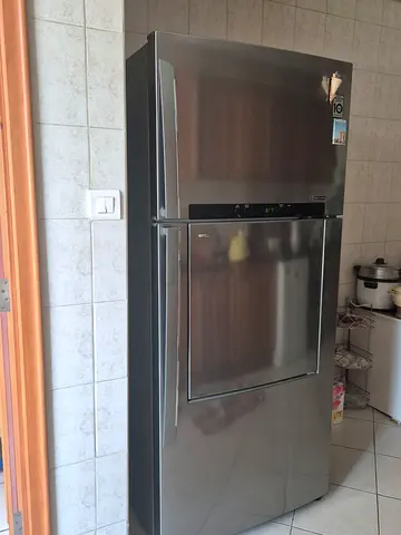 Stainless Steel LG Refrigerator in Good Condition