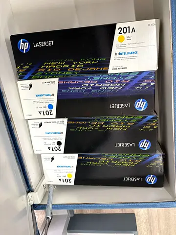 Original HP 201A Toner Cartridges – 4 Pieces Bundle