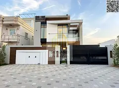 Fully smart villa - modern facade - elegant design - includes water, electricity, and air conditioni