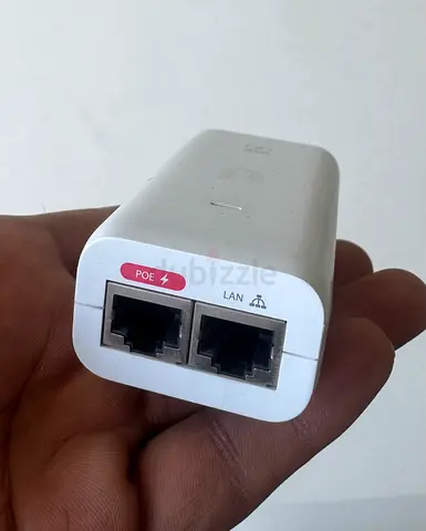 Ubiquiti 48V PoE Injector | LAN + PoE | For UniFi AP / NanoBeam | Clean