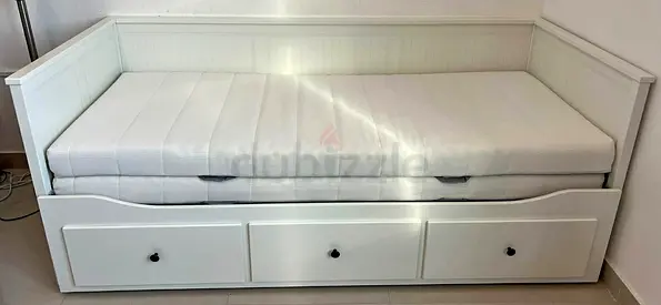 Ikea Day bed with two mettreses available in perfect