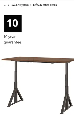 Ikea idasen desk electric