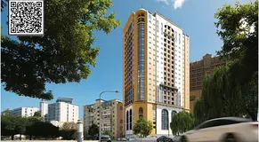With an excellent down payment of only 93,900 AED, own a spacious two-bedroom apartment with a livin