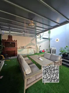 A luxury villa in a prime location in Al Zahia, fully furnished with high-end finishes and elegant f