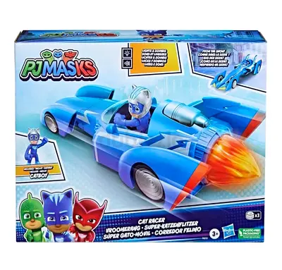 PJ Masks Catboy Racer Vehicle with Figure - Like New