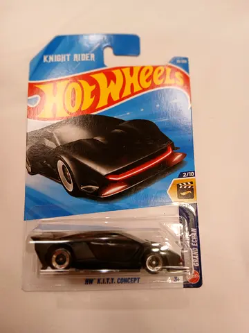 Hot Wheels Knight Rider K.I.T.T. Black Car - New in Package