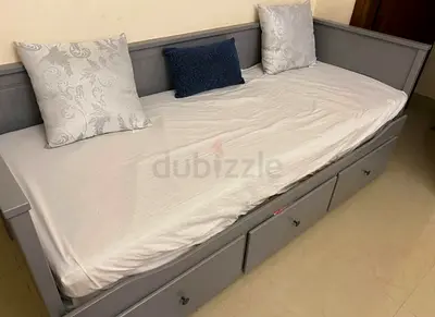 Ikea Day bed with two mettreses available in perfect condition