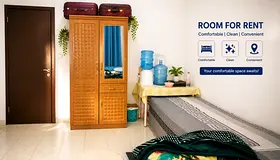 Fully furnished family room near al nahda metro station