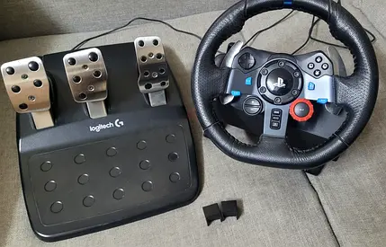 G29 steering wheel and pedal for ps5 and ps4