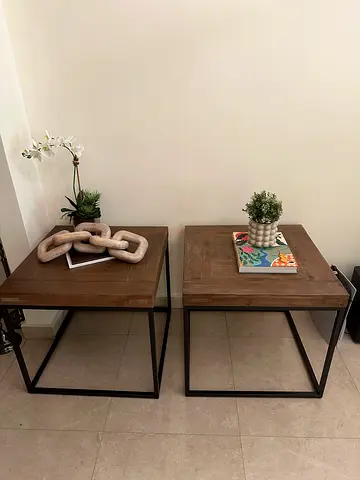 2 Pottery Barn Coffee Side Tables