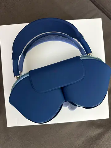 Apple AirPods Max - Blue (Good condition, with case)