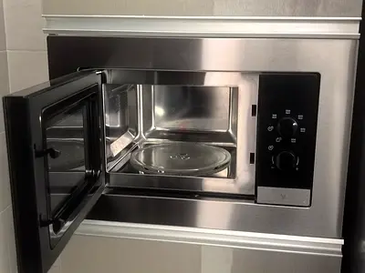 stainless steel microwave oven - good working condition n electrolux brand