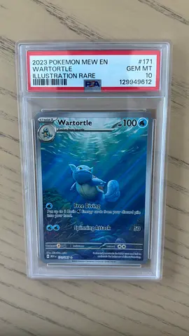 Wartortle 171/165 PSA 10 - 2023 Pokémon Mew (151) EN