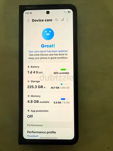 Samsung z fold 4 outside lcd working