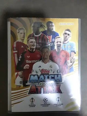 Selling match attax 24/25 binder 79% complete
