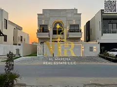 Luxury Two-Story Villa with Rooftop in Al Zahia: Modern Design, Price Includes Registration Fees A u