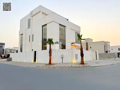 Own a corner villa with 7 rooms, two floors, plus a rooftop terrace. Modern design, VIP finishing. Price includes electricity and water.