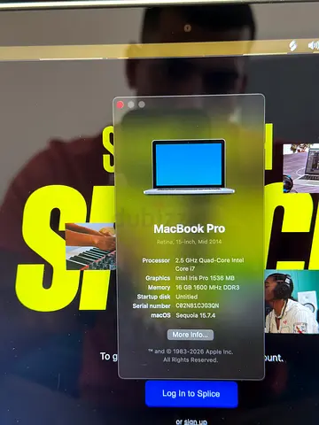 MacBook Pro 15” (Mid 2014) | i7 | 16GB RAM | Good Condition – Read Details