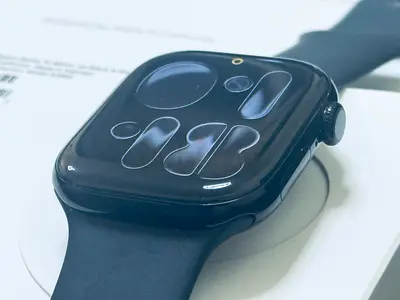 Apple Watch Series 10, 46mm GPS, Jet Black, Full Box Packing, Extra 3 Straps  Screen Protector
