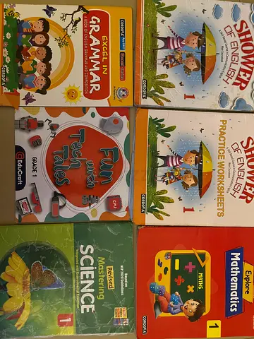 Cbse Grade 1 books ( Central school)