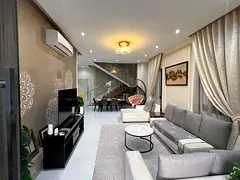 New villa for rent in Al Yasmeen 5 master bedrooms corner large setback luxury finishing AED 120K