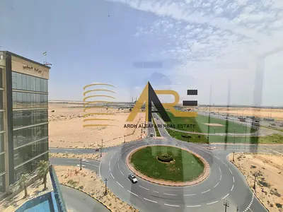 New brand building 1bhk with balcony and wardrobe and parking gym and pool open view tilal city Sharjah