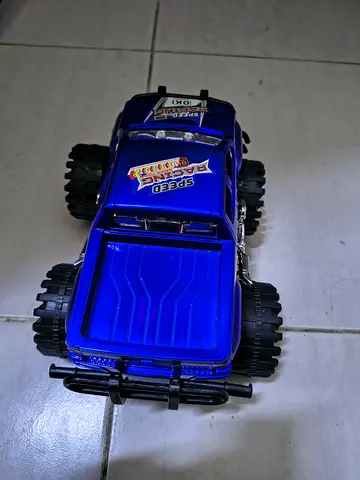 Toy Racing Car – Big Wheels – Good Condition