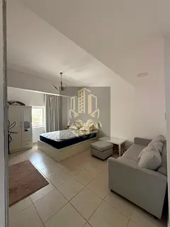 Furnished studio for rent in Al Ameera Towers elegant setup spacious layout prime location close to