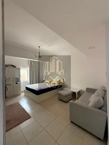 Furnished studio for rent in Al Ameera Towers elegant setup spacious layout prime location close to