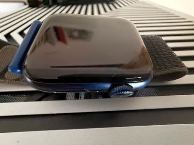 Used Apple Watch  - Blue Case with Nylon Band