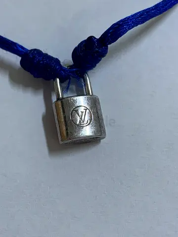 Original Louis Vuitton Silver Lockit Bracelet silver 925