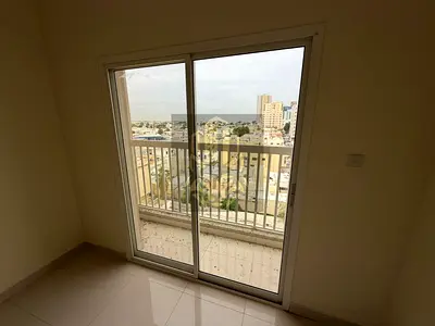 One bedroom apartment with living room bathroom balcony and central AC spacious layout in Al Nuaimi