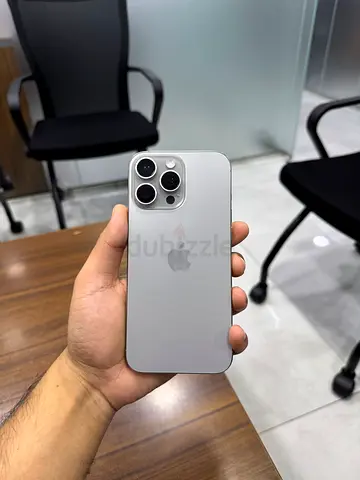iPhone 16 Pro Max 256GB 📱- Natural Titanium 🩶 - Battery 100% 🔋 - Physical Sim 💯