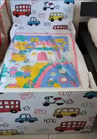 Kids Bed With Metterss