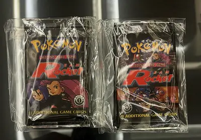 Pokémon Team Rocket First Edition Packs
