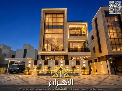 اطلالة علي حديقة الياسمين | تملك فيلا فاخرة بالياسمين عجمان | 6 غرف ماستر | 6200 قدم بسعر تنافسي