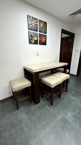 A stylish 5-piece dining set