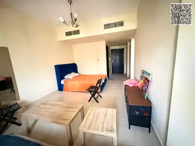 Studio apartment for rent at a special price in Princess Jasmine Village, Ajman