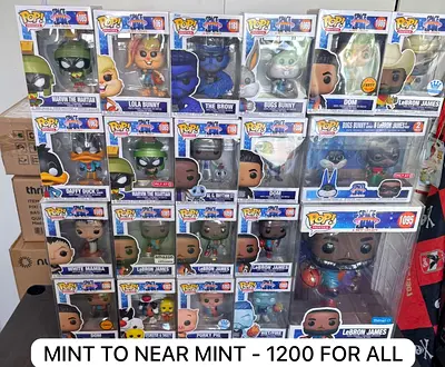 Space Jam Funko Complete Set
