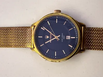 maserati watch rose gold