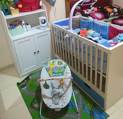 IKEAs STUVA cot with drawers is a classic cot